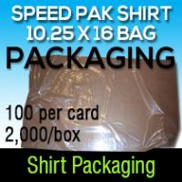 SPEED PAK SHIRT BAG 10 1/4 x 16 